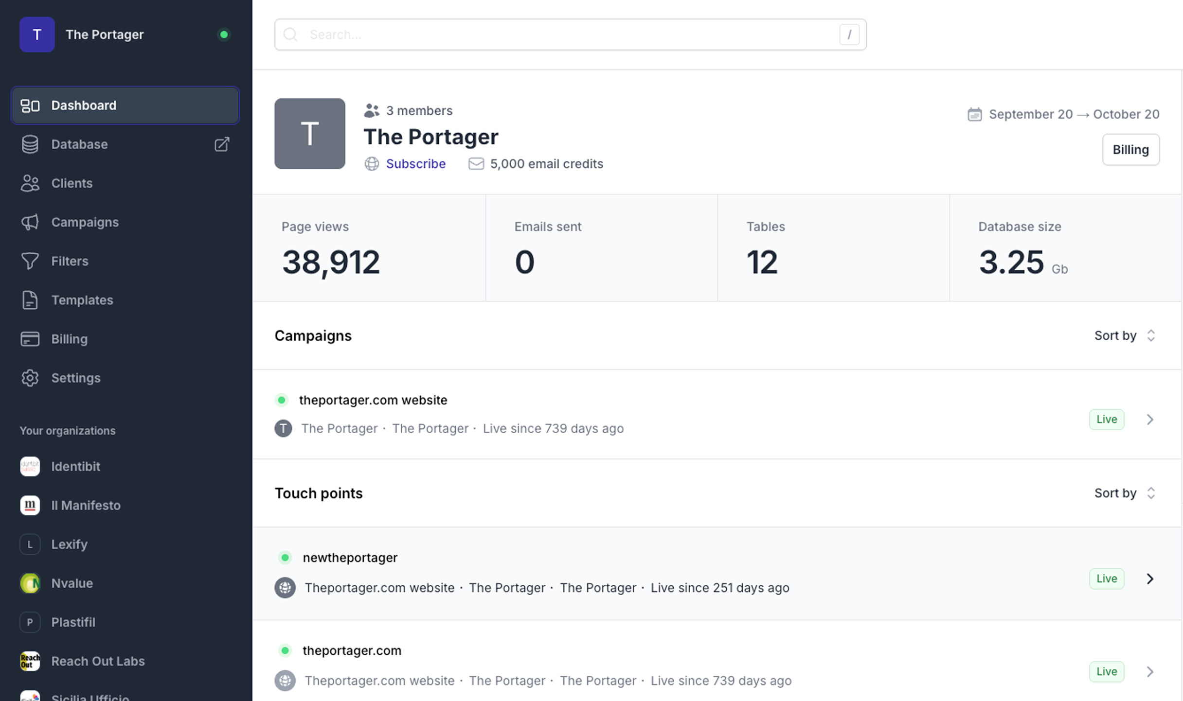 App screenshot